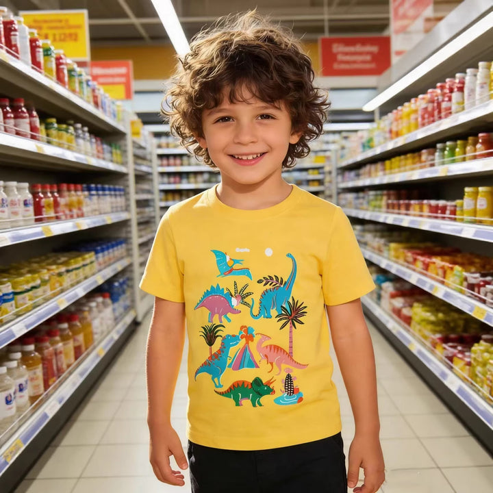Jungen T-Shirt mit aufregendem Dinosaurier-Design Drune