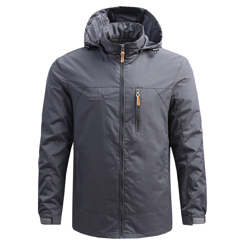 Herren Hochleistungs-Windjacke mit praktischen Taschen Drune