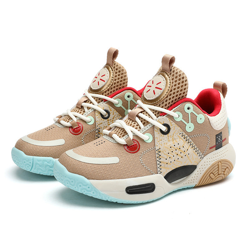 Damen Colorblock-Sneaker mit atmungsaktivem Mesh und gepolsterter Komfortsohle Drune