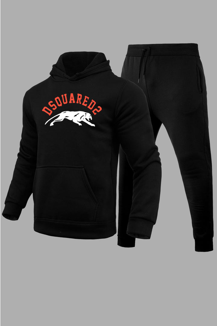 Herren sportliches Hoodie und Jogginghose Set mit funktionalen Taschen Drune