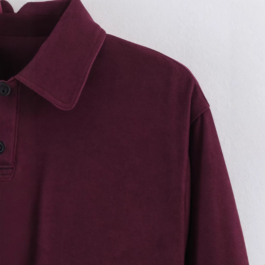 Damen Kurze Boxy‑Jacke aus Velourslederimitat mit Reißverschluss und Gummisaum Drune