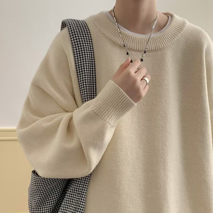 Damen Bequemer Oversize-Pullover Drune