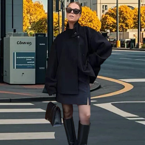 Damen modische Übergangsjacke Drune