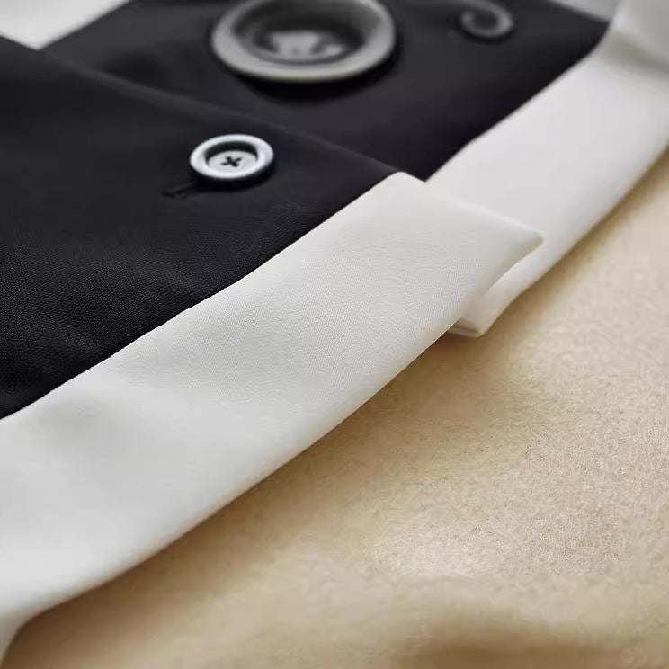 Damen Modischer Blazer mit strukturierter Oberfläche Drune