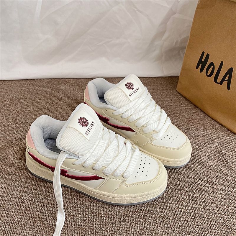 Damen Sneakers mit sportlichem Design und atmungsaktiver Obermaterialkombination Drune