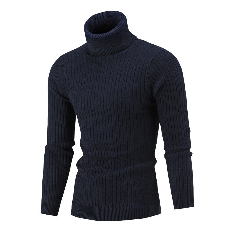 Herren Rollkragenpullover aus hochwertigem Strick Drune