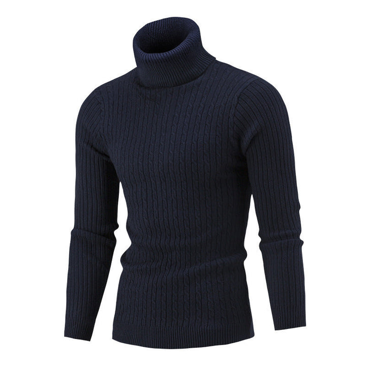 Herren Rollkragenpullover aus hochwertigem Strick Drune