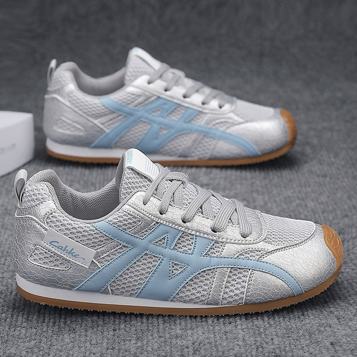 Unisex Retro-Laufsneaker mit atmungsaktivem Mesh und rutschfester Gummilaufsohle Drune