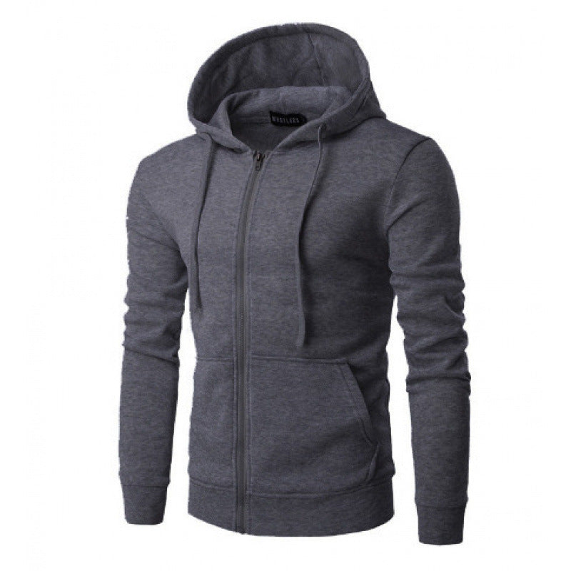 Damen Sportliche Kapuzenjacke mit durchgehendem Reißverschluss Drune