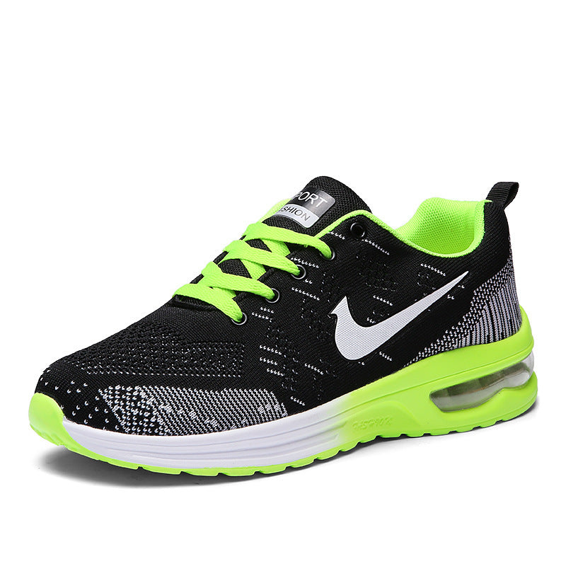 Herren Sportliche Mesh-Laufschuhe mit Luftkissen-Sohle und atmungsaktivem Strickobermaterial Drune