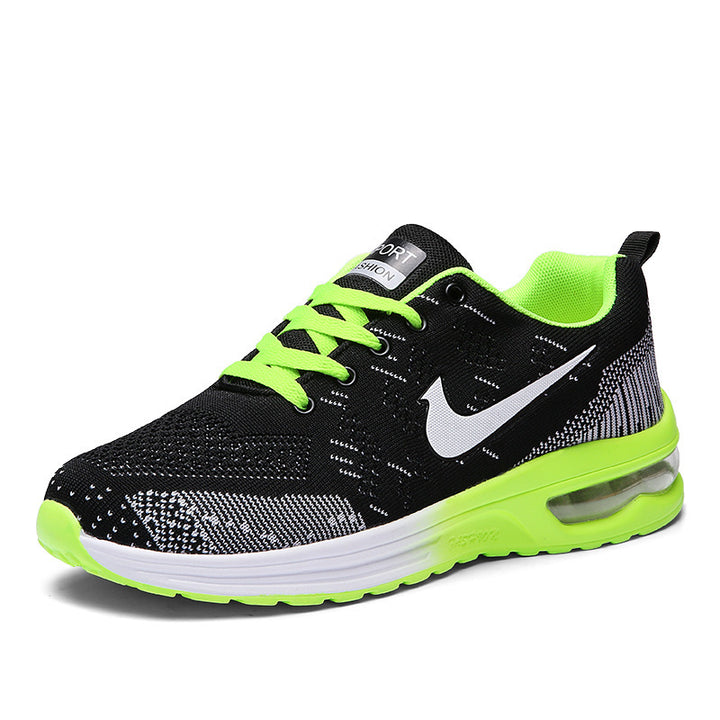 Herren Sportliche Mesh-Laufschuhe mit Luftkissen-Sohle und atmungsaktivem Strickobermaterial Drune