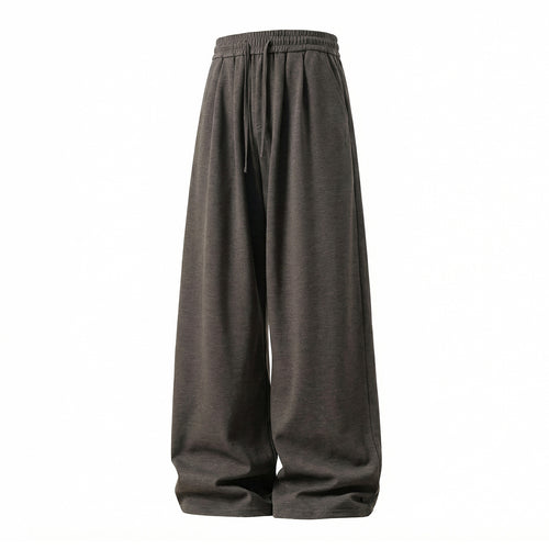 Unisex Extraweite Jersey-Palazzohose mit hohem elastischem Bund, Tunnelzug und fließender Weite Drune