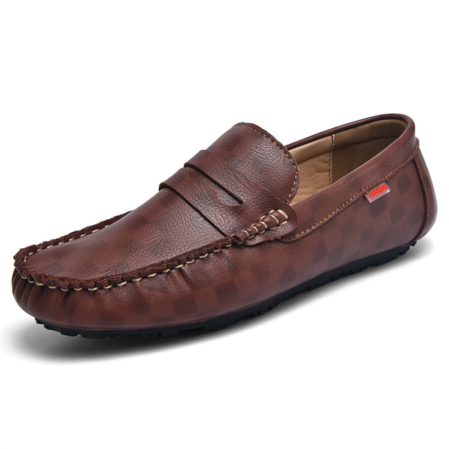 Herren Modische Mokassins mit handgenähtem Finish Drune