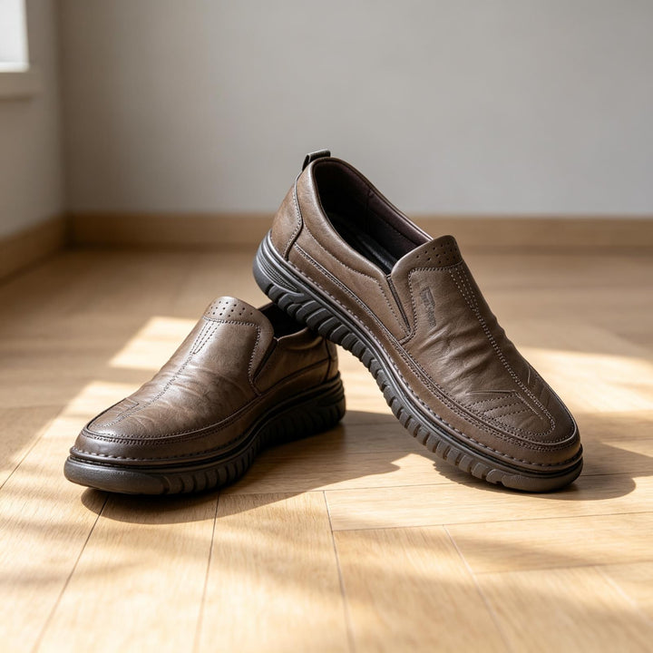 Herren Elegante und Bequeme Leder Mokassins Drune