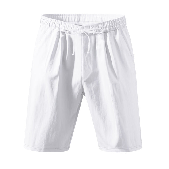 Herren lässige Jersey-Shorts mit elastischem Bund und praktischen Taschen Drune