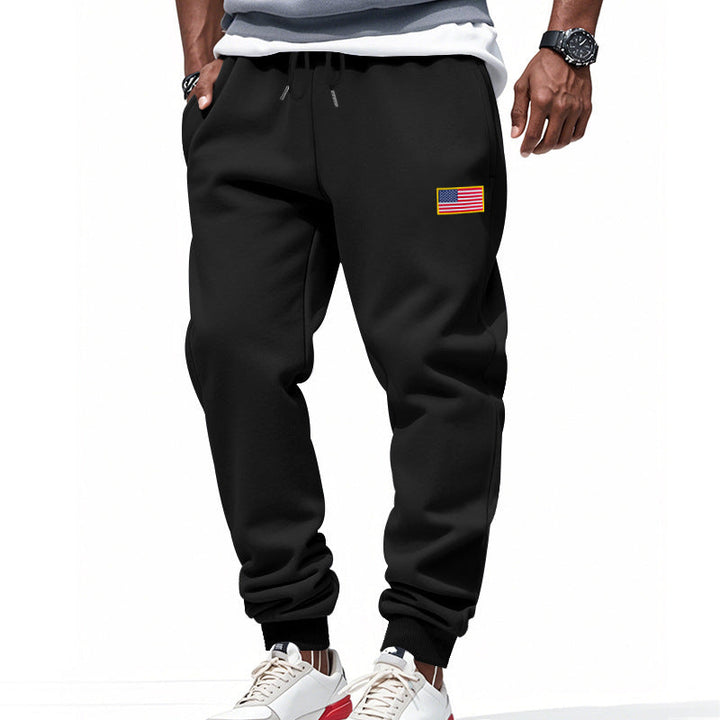 Herren lässige Sweatpants mit praktischen Taschen und elastischem Bund Drune