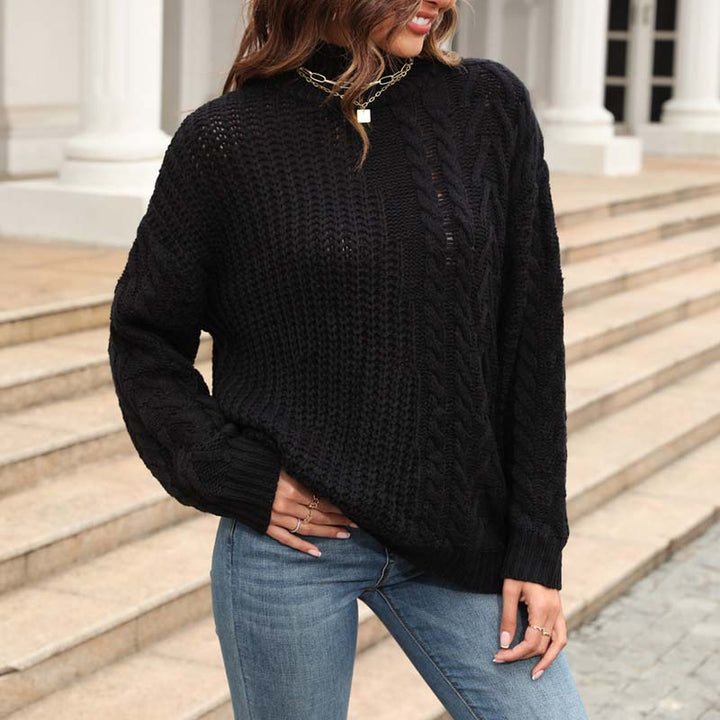 Drune | Pullover Aus Gedrehtem Strick mit Stilvollem Look