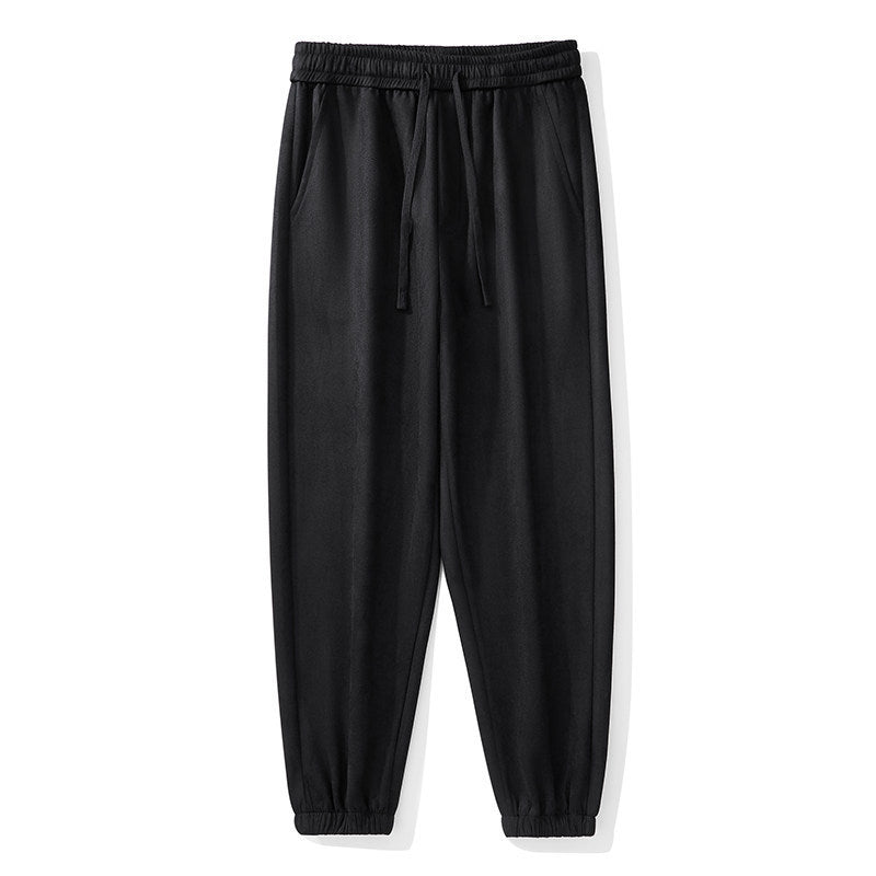 [Herren] Tapered Jogginghose mit elastischem Bund, Kordelzug & Bündchen Drune