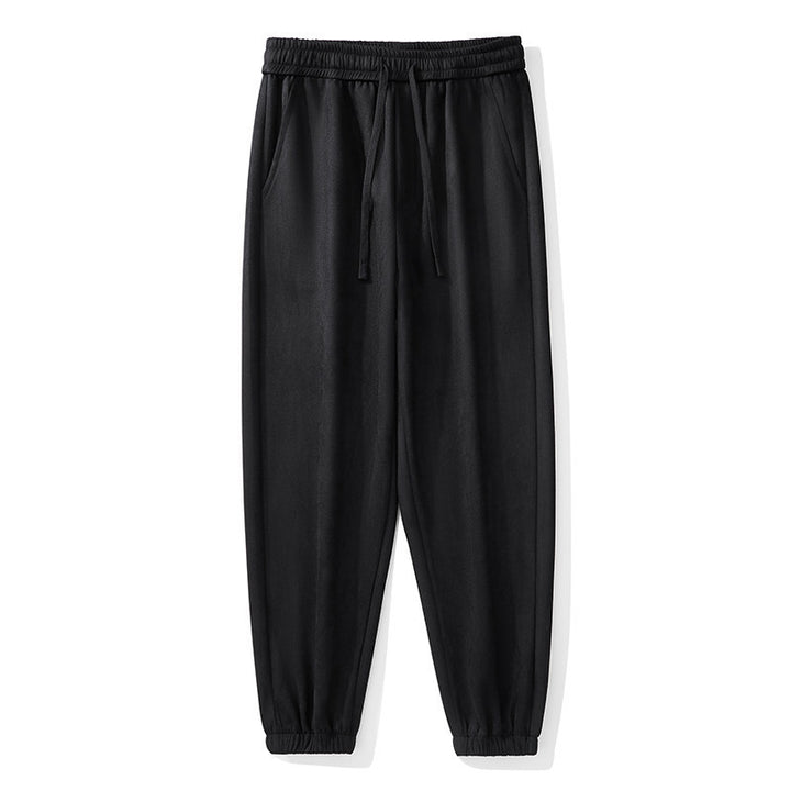 [Herren] Tapered Jogginghose mit elastischem Bund, Kordelzug & Bündchen Drune