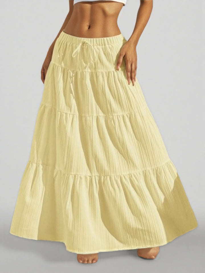 Damen Maxikleid Drune