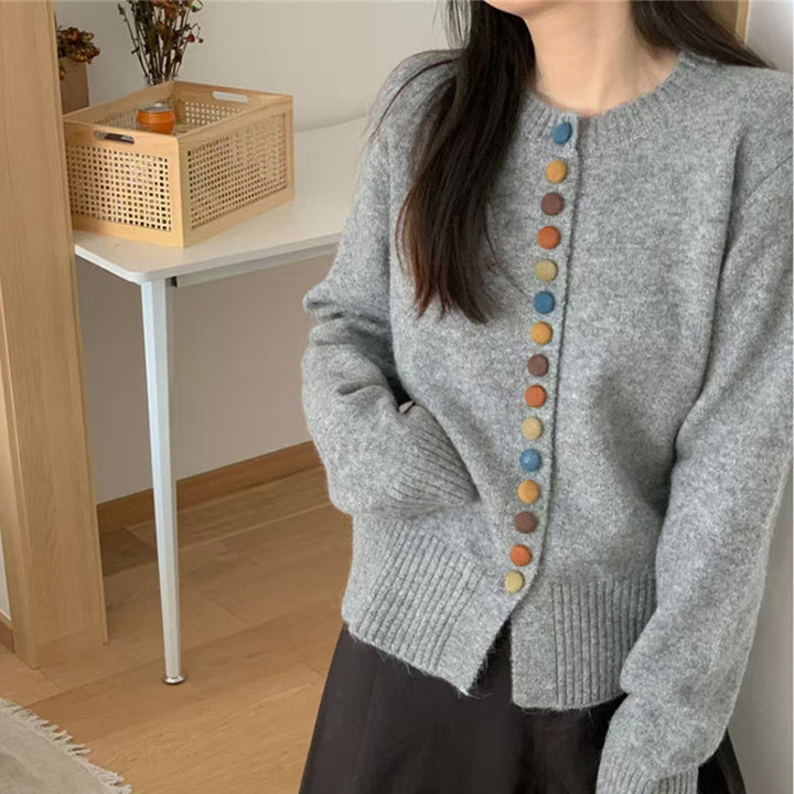 Damen Modischer Strickpullover Drune