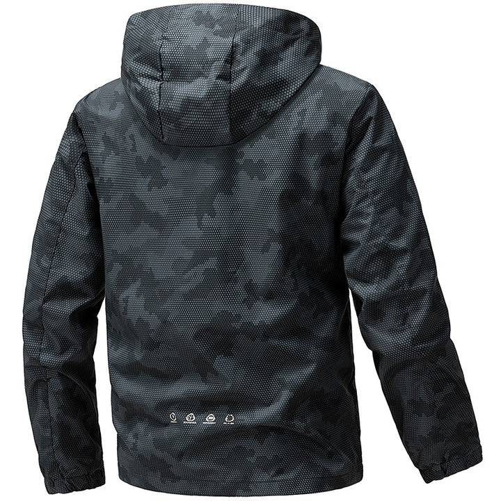 Herren Funktionale Regenjacke Drune