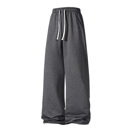 Damen ultraweite Palazzo-Sweathose mit elastischem Komfortbund und Kordelzug Drune
