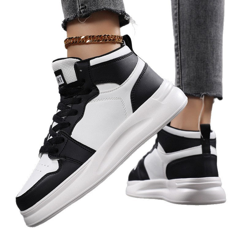 Damen Sportliche High-Top Sneaker mit atmungsaktivem Obermaterial Drune