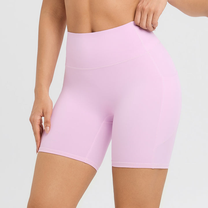 Drune | Eis Seide Yoga-Shorts für Frauen