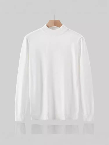 Herren Rollkragenpullover aus hochwertiger Baumwolle Drune