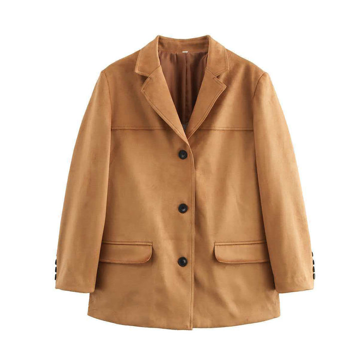 Damen Modische Blazerjacke Drune