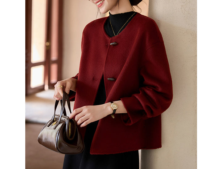Damen Modische und elegante Strickjacke Drune