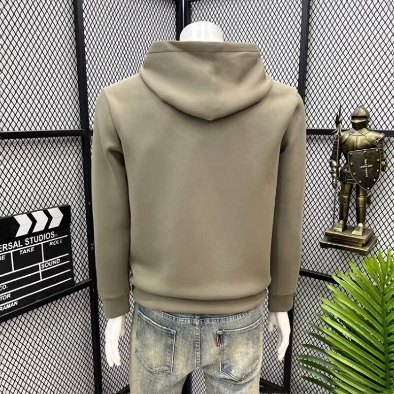 Herren Sportlicher Kapuzenpullover mit praktischen Taschen Drune