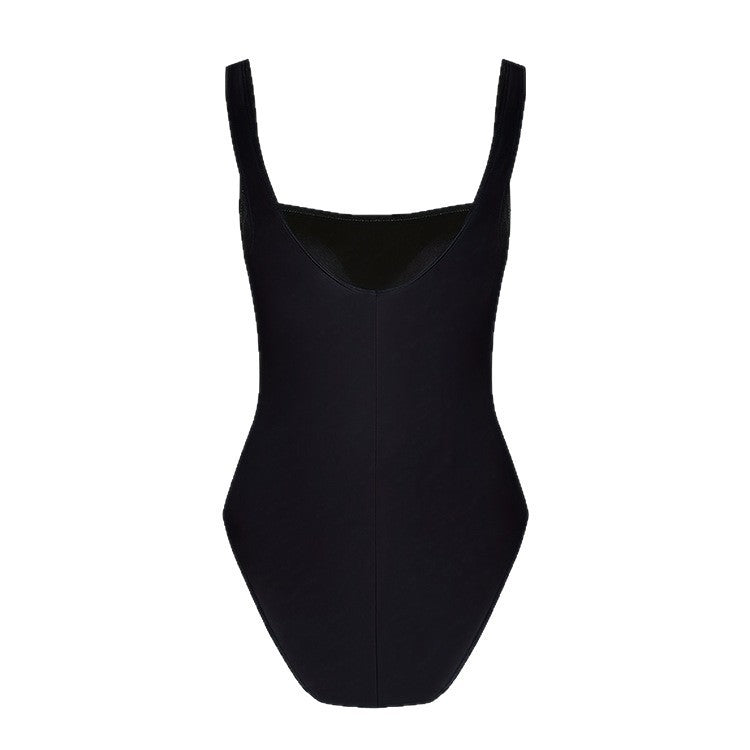 Damen Figurformender Einteiler Badeanzug Drune