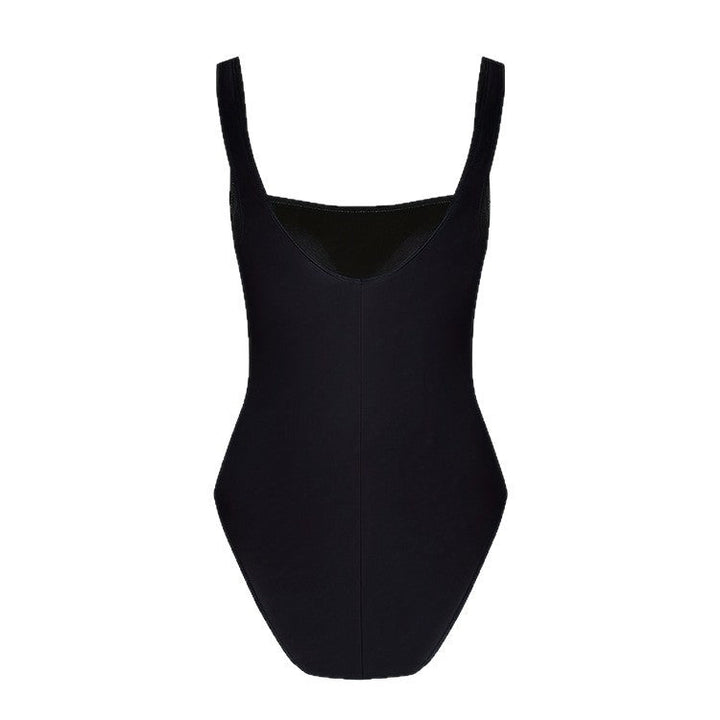 Damen Figurformender Einteiler Badeanzug Drune
