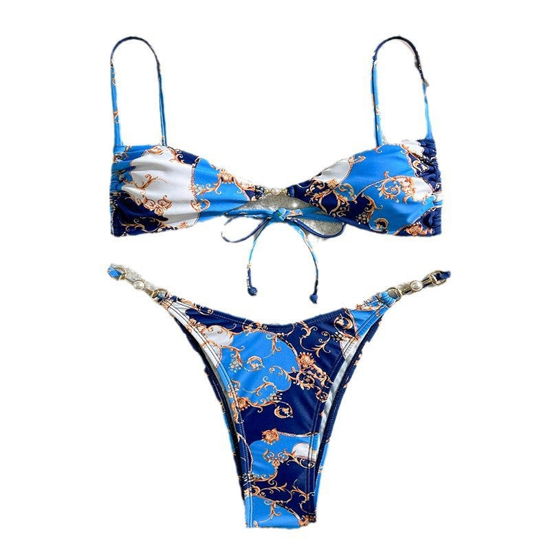 Damen Triangel-Bikini mit eleganten Design-Elementen Drune