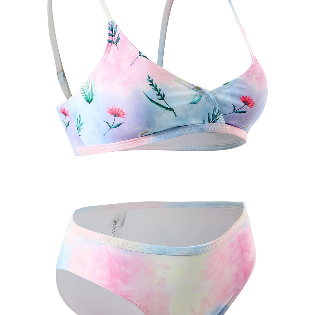 Damen Bikini-Set mit floralem Design und komfortablem Schnitt Drune