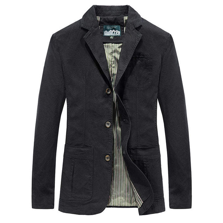 Herren lässiges Baumwollblazer Drune