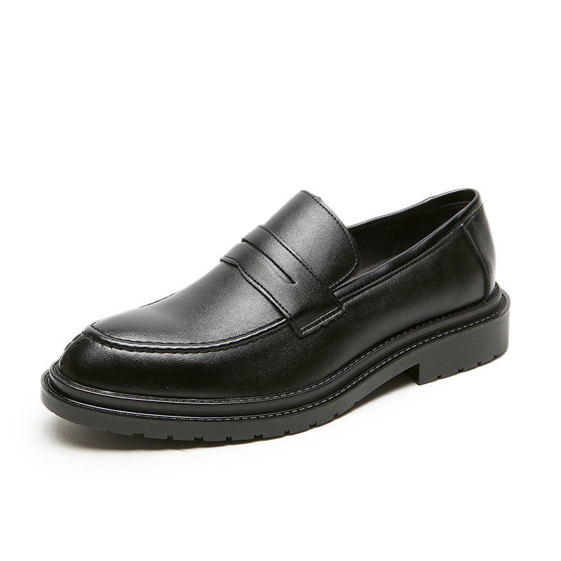 Damen Lederslipper mit rutschfester Profilsohle und eleganter Applikation Drune