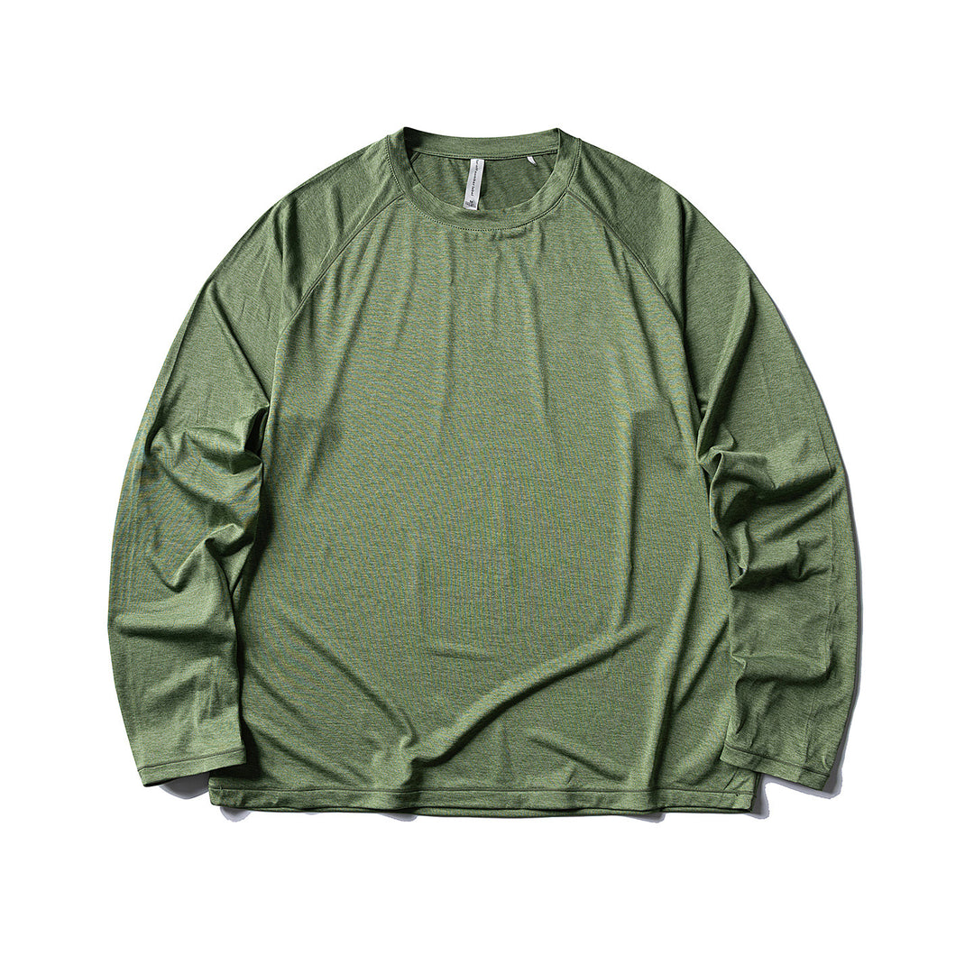 Unisex Langarmshirt aus leichtem Jersey mit Raglanärmeln Drune