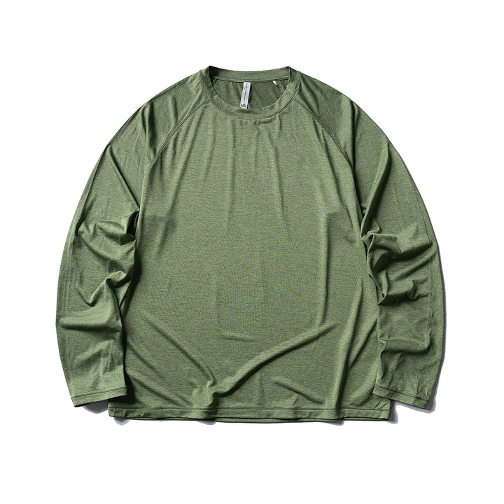 Unisex Langarmshirt aus leichtem Jersey mit Raglanärmeln Drune