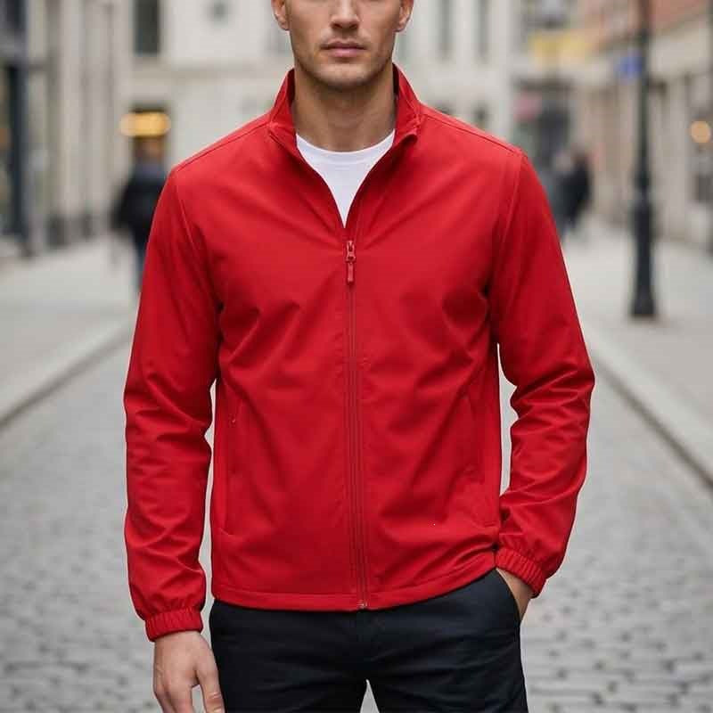 Herren Atmungsaktive Übergangsjacke mit praktischem Stehkragen Drune