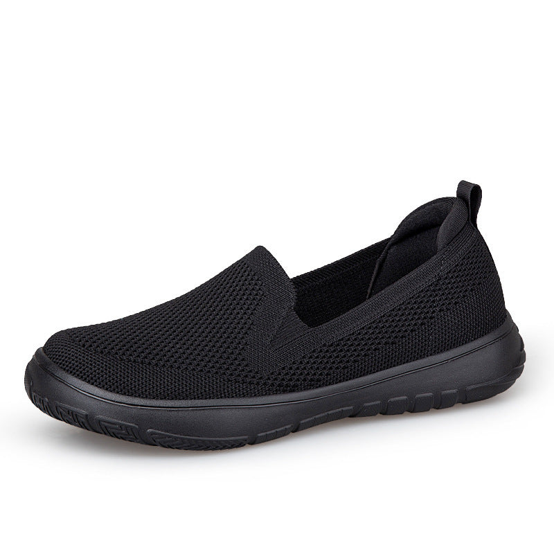 Damen nan nahtloser Strick-Slipper mit ergonomischer Fußbettenkontur und stoßabsorbierender Leichtlaufsohle Drune