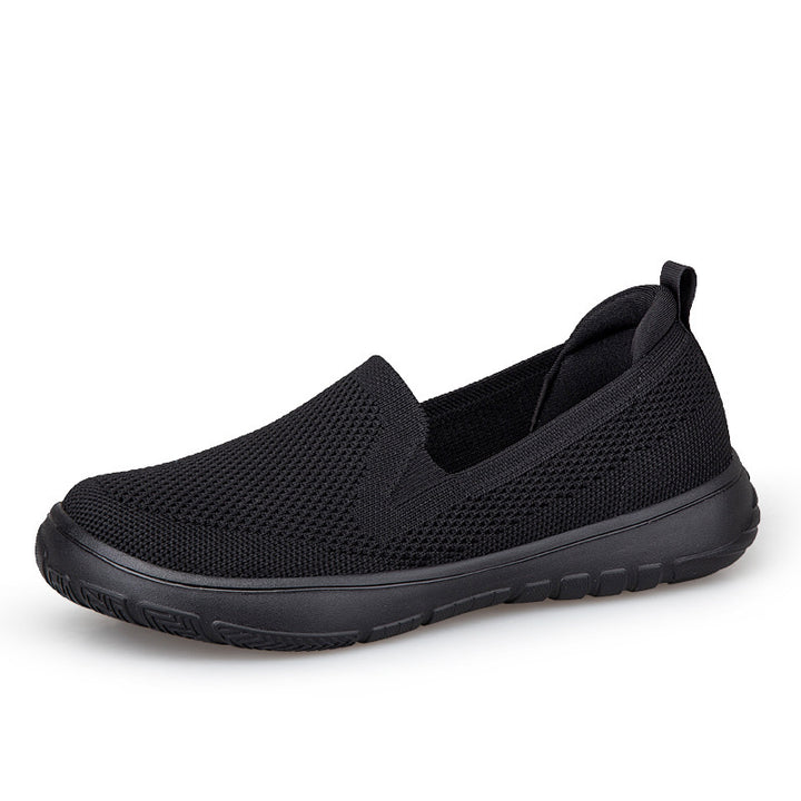 Damen nan nahtloser Strick-Slipper mit ergonomischer Fußbettenkontur und stoßabsorbierender Leichtlaufsohle Drune