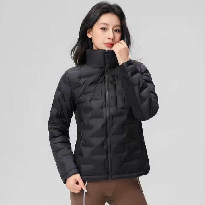 Damen Steppjacke mit hohem Kragen und Thermo-Isolierung Drune