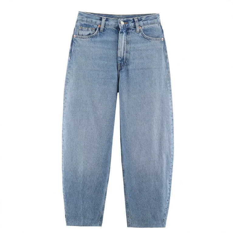 Damen Hochtaillierte Culotte-Hose mit weitem Bein und dekorativem Taillengürtel Drune