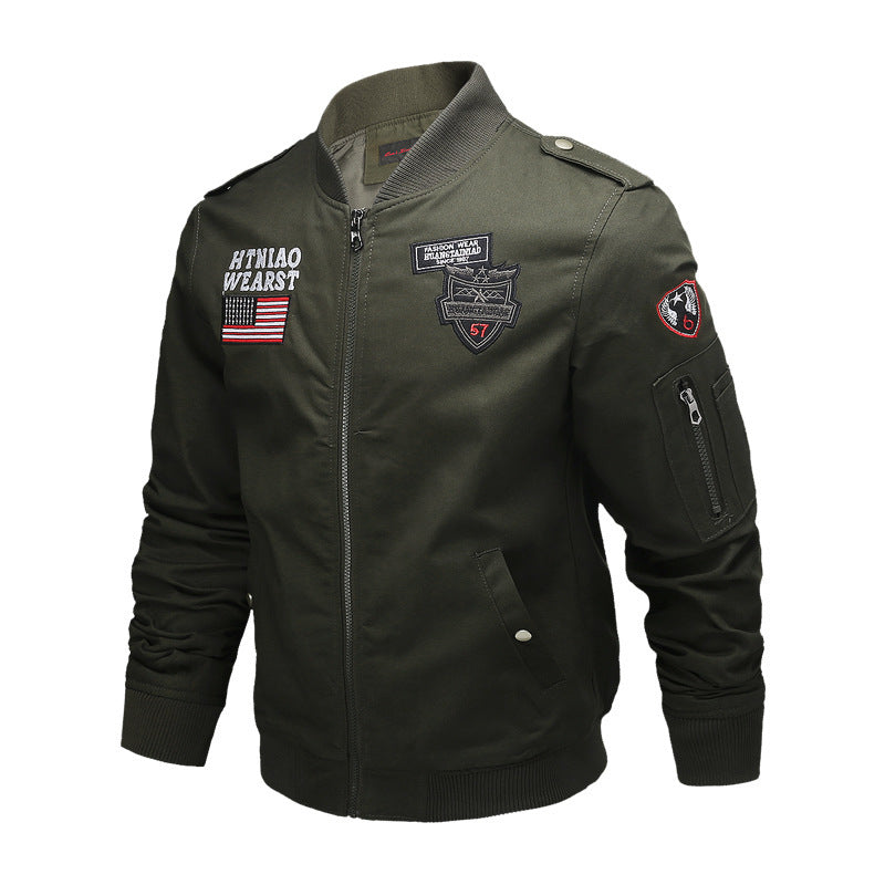 Herren Militärische Freizeitjacke Drune