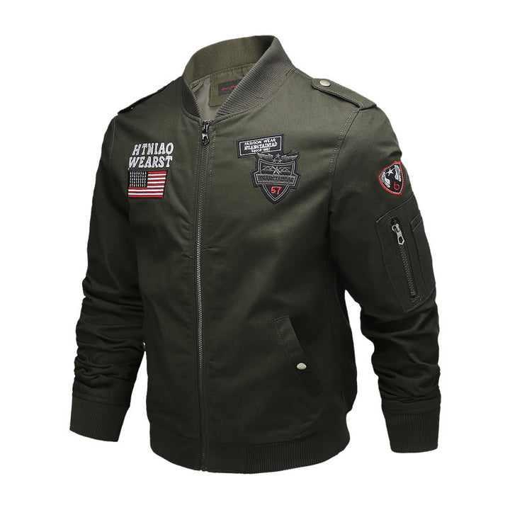 Herren Militärische Freizeitjacke Drune