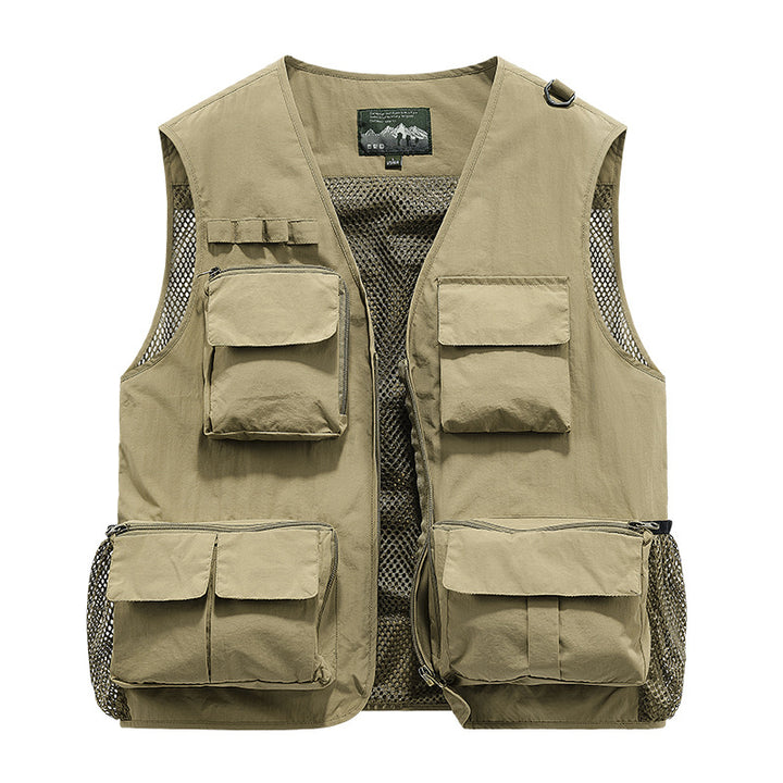 Herren Multifunktionale und atmungsaktive Outdoor-Weste Drune