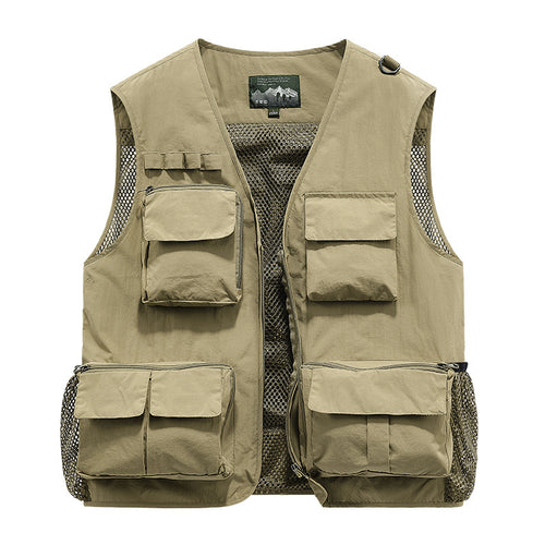 Herren Multifunktionale und atmungsaktive Outdoor-Weste Drune